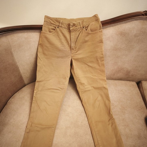 Sarah Lawrence Jeans women's fabric pants beige used, size M