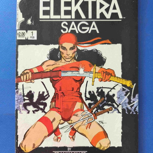 The Elektra Saga 1 comic book used, English