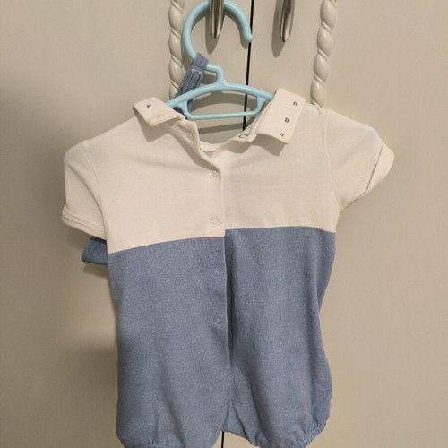 Mayoral baby romper with hat in like new condition