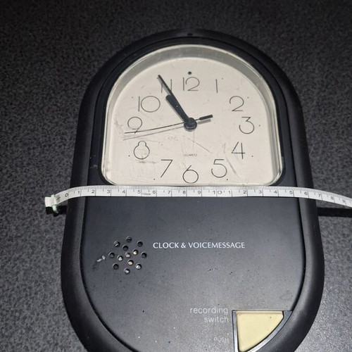 Twin Bird Clock & Voice Message wall clock like new, 1980s vintage