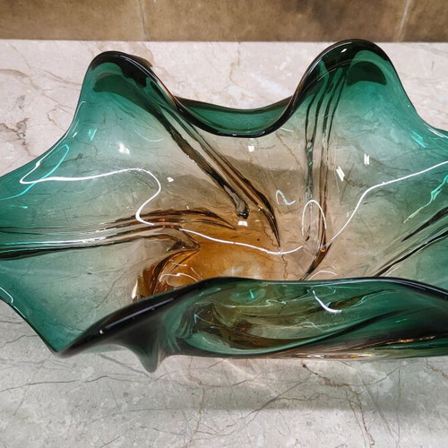 Handmade Bohemian Crystal Decoration like new