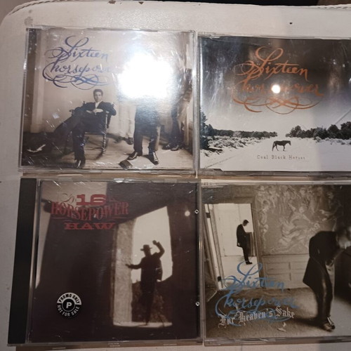 16 Horsepower CD collection used, 4 discs, rock
