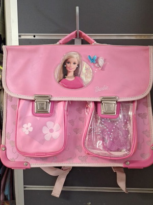 Τσάντα πλάτης Barbie vintage με δύο εσωτερικές θήκες και δώρο κοσμήματα
