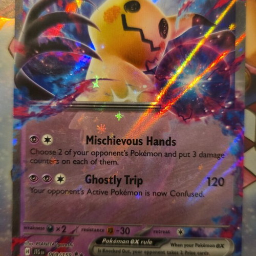 Mimikyu ex Pokemon TCG card like new