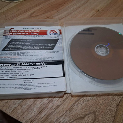 FIFA 11 PS3 game used, excellent condition