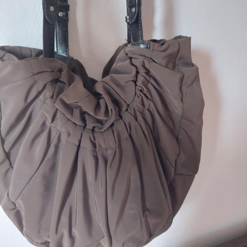 Sisley shoulder bag dark oil waterproof fabric like new