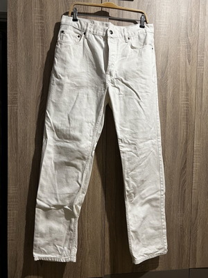 Zara white pants like new, size M
