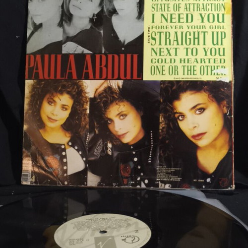 Paula Abdul Forever Your Girl vinyl used