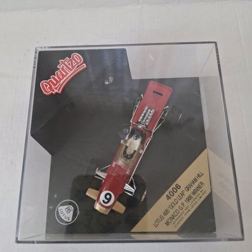 Lotus 49B model 1:43 used, Graham Hill Monaco GP 1968, Quartzo 4006