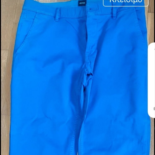 Hugo Boss men's chino pants electric blue size 34/36 like new