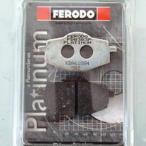Ferodo Platinum rear brake pads set for Yamaha XT600 3TB new