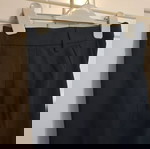  Γυναικείο παντελόνι zara small μπλε σκούρο με πιετα κουστουμιου