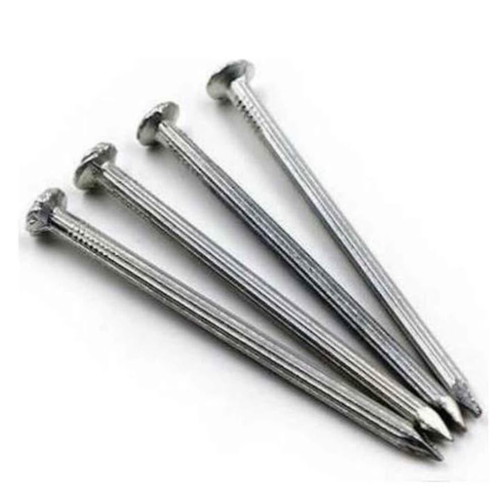 Steel nails new, 5 cm, pack of 100 ribbed 3×50 mm