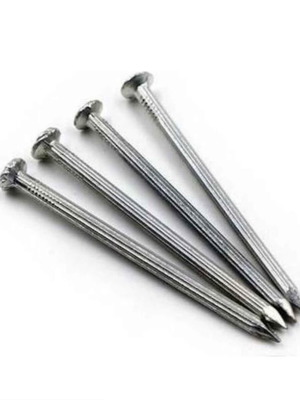 Steel nails new, 5 cm, pack of 100 ribbed 3×50 mm
