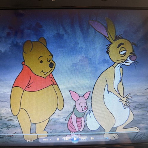Winnie The Pooh Disney DVD set of 5, dubbed, animated