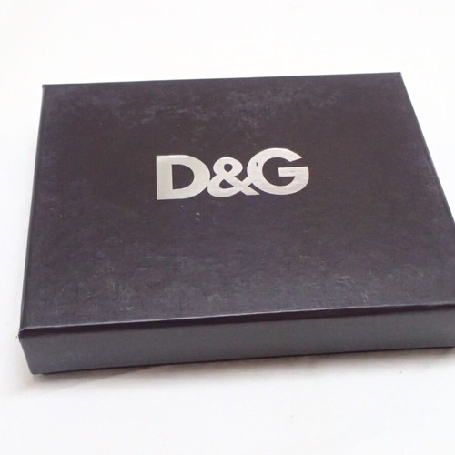 Dolce & Gabbana leather wallet brown new in box