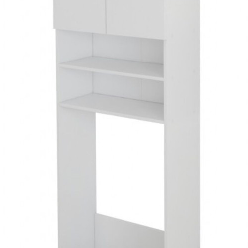 Laundry furniture new, white melamine, dimensions 640x27x180cm