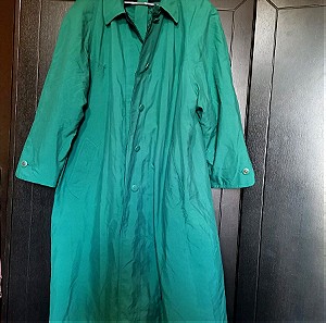 Παλτό μακρύ πράσινο vintage