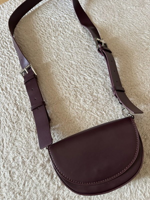 Zara mini τσάντα ώμου σαν καινούργια, κόκκινη