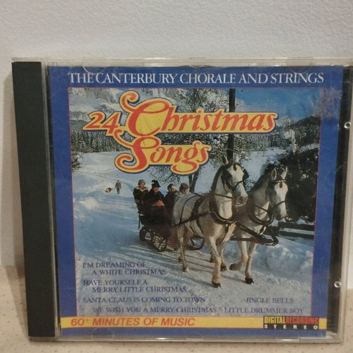 24 Christmas Songs CD like new, pop