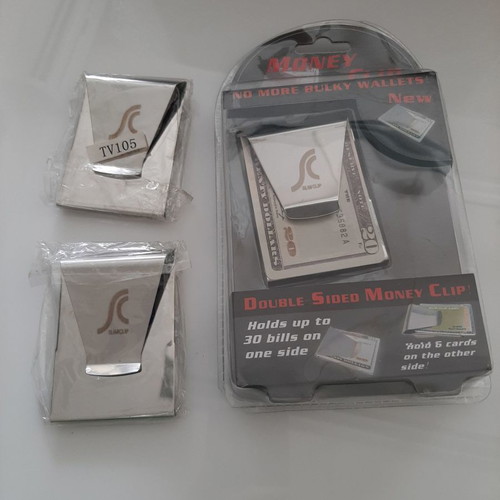 Money Clip Slimclip new, set of 3 pieces