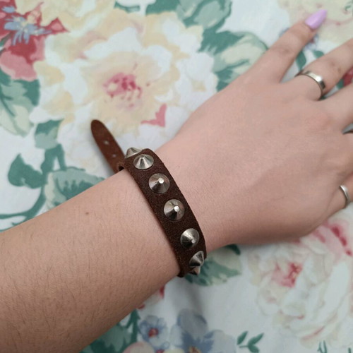 Leather bracelet genuine leather