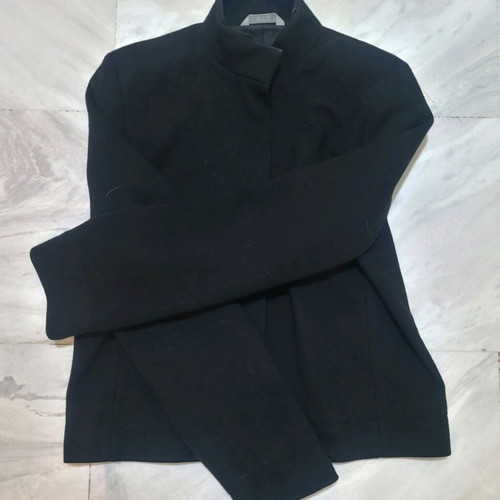 Wool blazer Marks & Spencer like new, black, size M