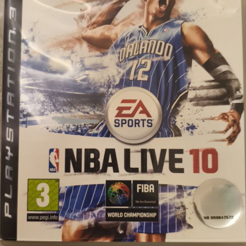 NBA Live 10 PS3 game
