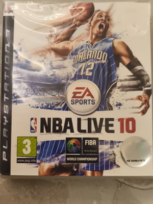 NBA Live 10 PS3 game