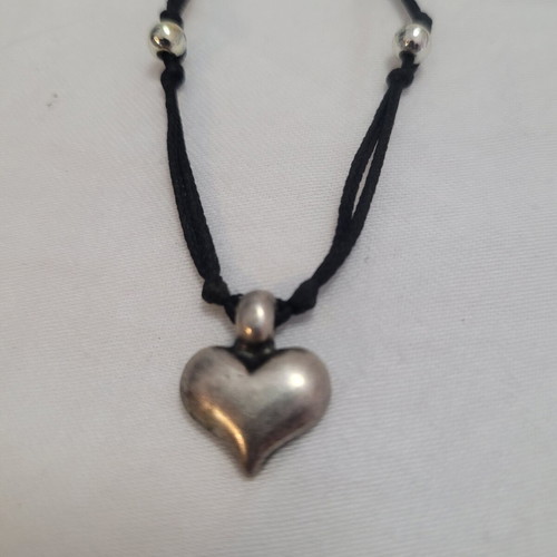 Handmade reversible heart necklace for women and children