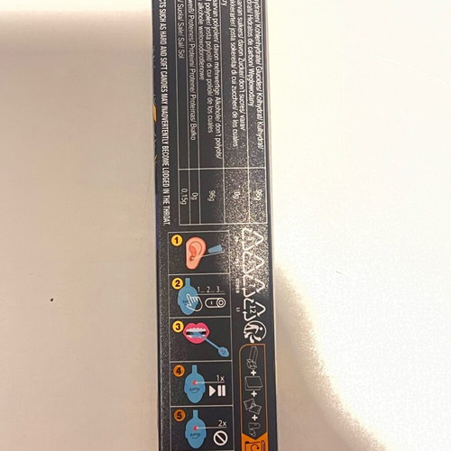 Amos TastySounds Audio Lollipop new, blueberry flavor
