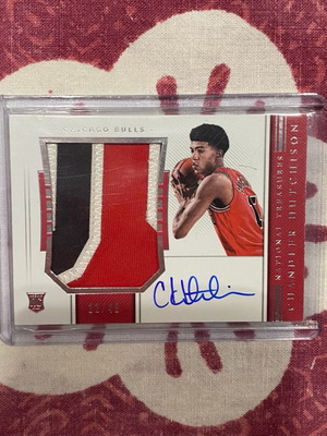 2018-19 Panini National Treasures Chandler Hutchison RPA нова