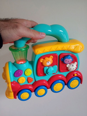 Train used with sounds, music and lights