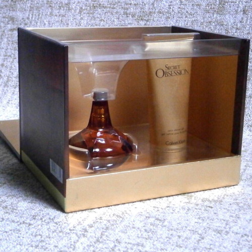 Secret Obsession Gift Set Calvin Klein EDP 30ml+Shower Gel 100ml New with box