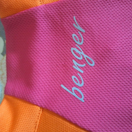 Benger cycling jersey with pockets and zipper, medium large