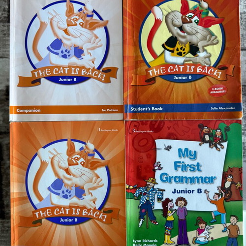 B junior English books used, complete set