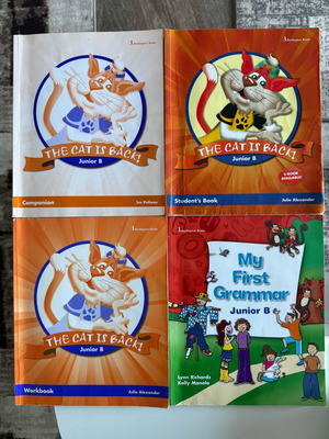 B junior English books used, complete set