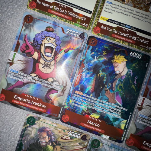 One Piece 8x AA Cards ST30 Alternate Arts New