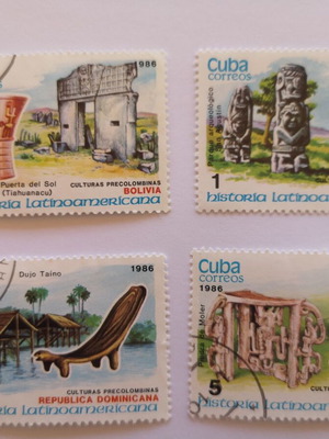Cuba stamps 1986 used