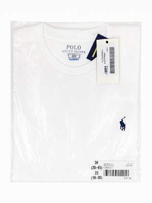 Polo Ralph Lauren white T-shirt XL 100% cotton new