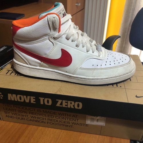 Nike Court Vision used sneakers size 42 white LEAP HIGH 2023 edition