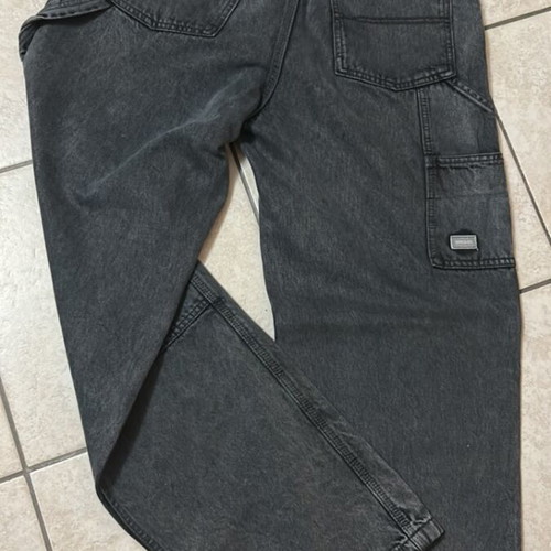 Zara Carpenter pants like new, gray, size L