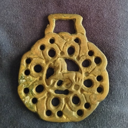 Old horseshoe for good luck used, vintage