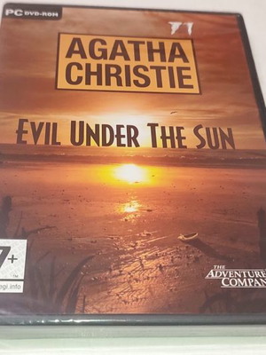 Agatha Christie Evil Under the Sun PC παιχνίδι καινούργιο, σφραγισμένο