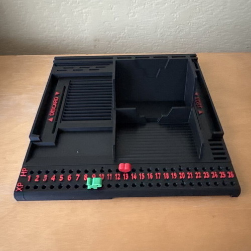 Gloomhaven player dashboard like new, 19x19cm