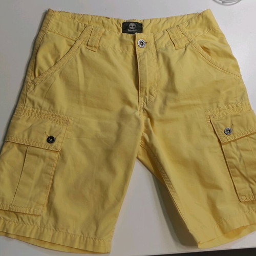 Timberland boys' shorts like new, yellow, age 12
