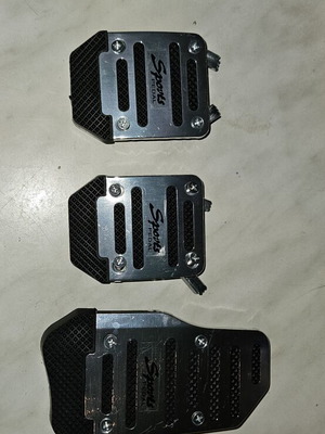Car pedals set, new