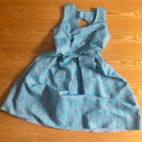 Regalinas dress size S like new, colorful with perfect back