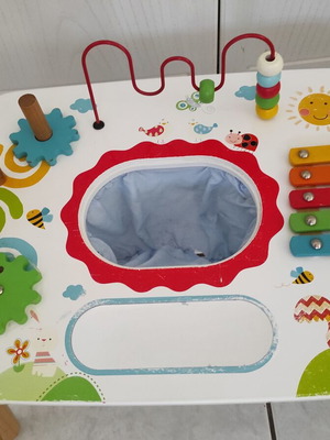 Baby activity table used