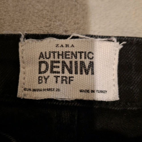 Zara black jeans like new, size S